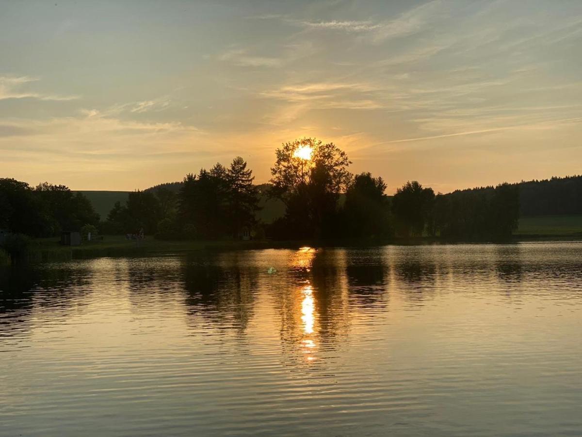 Ferienwohnung Lippmann Grosshartmannsdorf Bagian luar foto